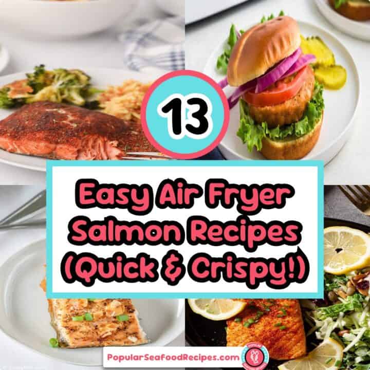 13 easy air fryer salmon recipes quick crispy