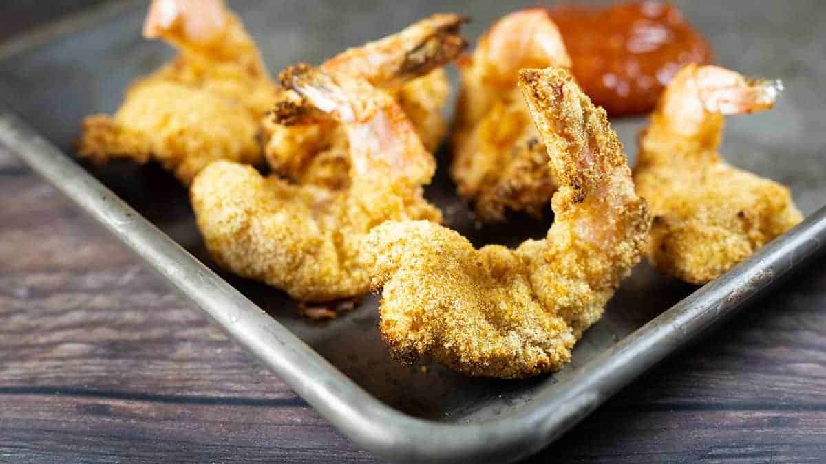 Air Fryer Fried Shrimp