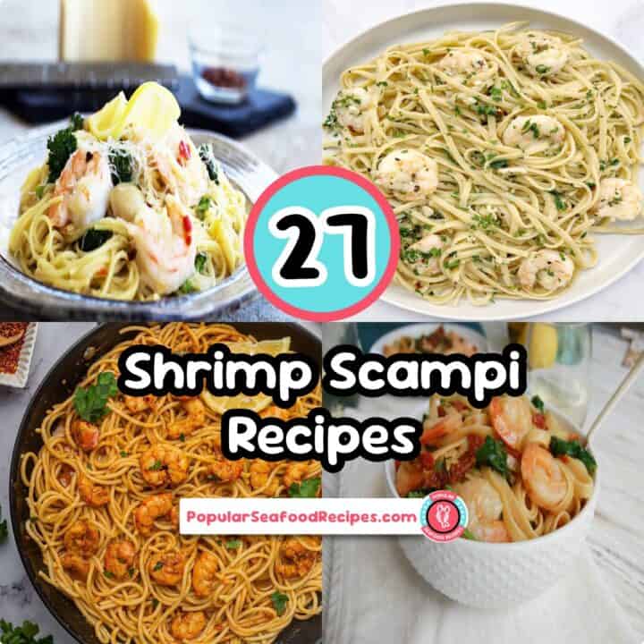 Delicious shrimp scampi dishes perfect for tonight's dinner.